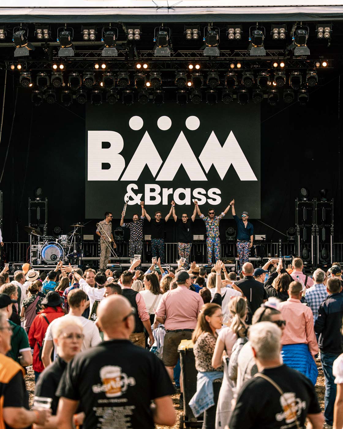 BÄÄM&Brass live beim Biergarten Festival in Katharinenberg 2025